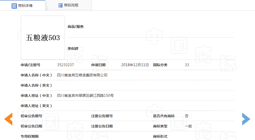 503和五粮液503竟构成近似商标？商标注册宜早不宜晚！